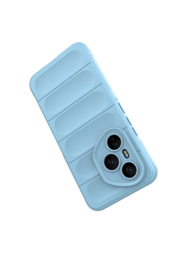 جولدن ماسك هونر 400 برو (Honor 400 Pro) جراب حماية ماجيك (أزرق فاتح) - Image 3